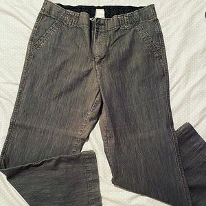 Gray trouser jeans
